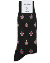 Paul Smith - Jacquard Robot Socks - Lyst