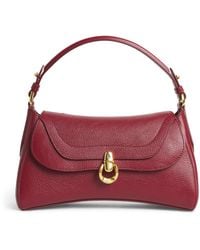 Polo Ralph Lauren - Small Leather Blaze Top-Handle Bag - Lyst
