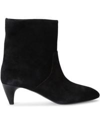 Isabel Marant - Suede Jiry Ankle Boots 55 - Lyst