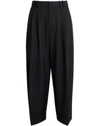 Studio Nicholson - Double Pleated Barrel-Leg Trousers - Lyst