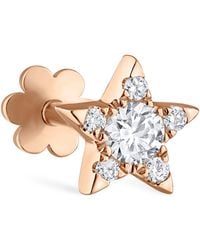 Maria Tash - And Diamond Star Threaded Stud Earring - Lyst