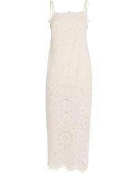 Zimmermann - Rhiannon Embroidered Dress - Lyst