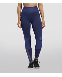 adidas Believe This 2.0 Shine 7/8 Tights - Blue