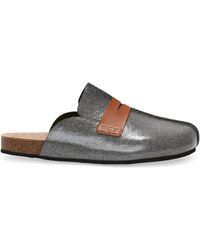 JW Anderson - Felt Loafer Mules - Lyst