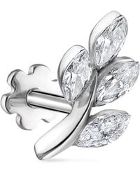Maria Tash - Diamond Vine Threaded Stud Earring - Lyst