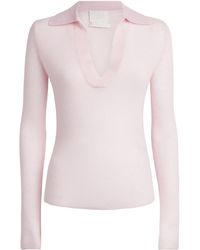Citizens of Humanity - Wool-Cashmere Simone Polo Sweater - Lyst