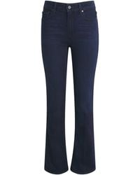 PAIGE - Manhattan High-Rise Bootcut Jeans - Lyst