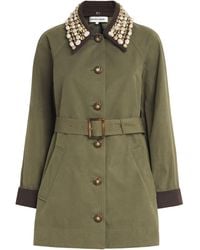 Veronica Beard - Water-Resistant Langham Dickey Coat - Lyst