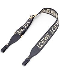 Loewe - Anagram Logo Loop Bag Strap - Lyst