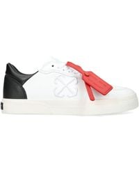 Off-White c/o Virgil Abloh - Leather New Vulcanized Low-top Sneakers - Lyst