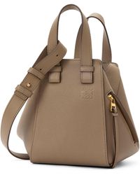 Loewe - Leather Hammock Top-Handle Bag - Lyst