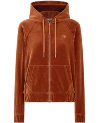 Tom Ford - Velour Zip-Up Hoodie - Lyst