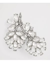 Weekend by Maxmara - Embellished Flower Brooch - Lyst