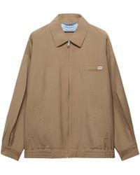 Prada - Wool-Mohair Tailored Jacket - Lyst