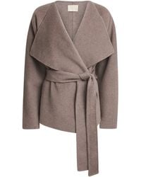 Ulla Johnson - Wool-Cashmere Sasha Wrap Coat - Lyst