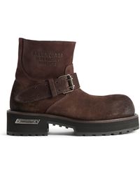 Balenciaga - Suede Venom Biker Boots - Lyst