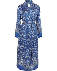 Harrods - Silk Butterfly Robe - Lyst