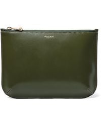 Aspinal of London - Large Leather Ella Pouch - Lyst