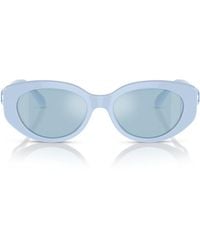 Swarovski - Oval Sk6002 Sunglasses - Lyst