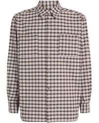 A.P.C. - Cotton Check Malcom Shirt - Lyst