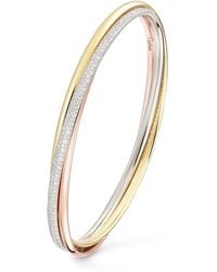 Cartier - Small, Rose, And Diamond Trinity Bracelet - Lyst