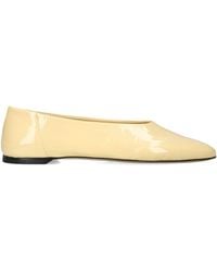 TOTEME - Patent Leather Slip Ballet Flats - Lyst
