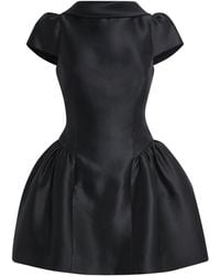 Self-Portrait - Taffeta Mini Dress - Lyst
