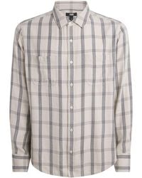 PAIGE - Cotton-Blend Check Everett Shirt - Lyst