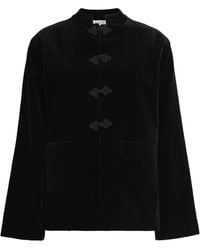 Rohe - Velvet Pankou-Closure Jacket - Lyst