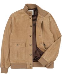 Valstar - Suede Ino Bomber Jacket - Lyst