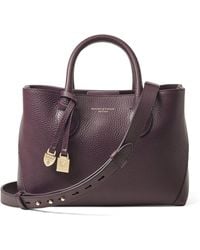 Aspinal of London - Midi Leather London Tote Bag - Lyst