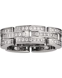 Cartier - And Diamond Maillon Panthère Ring - Lyst