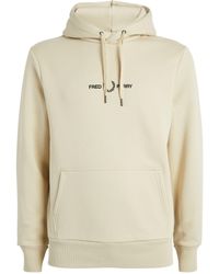 Fred Perry - Embroidered Logo Hoodie - Lyst