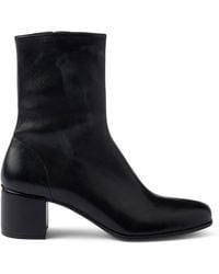 Prada - Leather Boots - Lyst