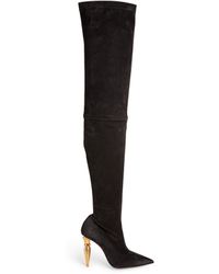 Women's Christian Louboutin Over-the-knee boots from $1,195 | Lyst