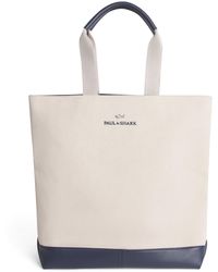 Paul & Shark - Cotton-Blend Canvas Tote Bag - Lyst