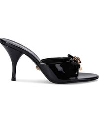 Versace - Medusa Bow Heeled Sandals 85 - Lyst