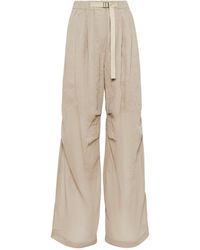 Brunello Cucinelli - Cotton Wide-leg Trousers - Lyst