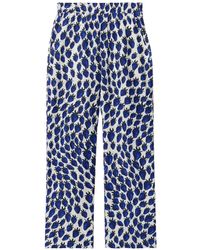 Burberry - Strawberry Print Trousers - Lyst