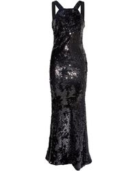 Roland Mouret - Embellished Sequinned Maxi Dress - Lyst