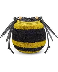 Loewe - X Paula's Ibiza Raffia Beehive Basket Bag - Lyst