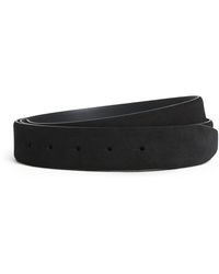 Giorgio Armani - Suede Reversible Belt Strap - Lyst