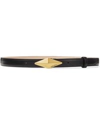 Jimmy Choo - Diamond Clasp Belt - Lyst