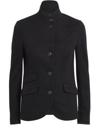 Rag & Bone - Wool Stand-Collar Slade Blazer - Lyst