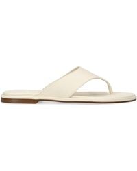 Aeyde - Leather Amaya Flip Flops - Lyst