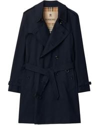 Burberry - Mid-Length Kensington Heritage Trench Coat - Lyst