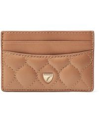 Aspinal of London - Leather Slim Card Holder - Lyst