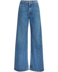 Mother - Snacks! The Lemon Twist Curved Seam Jeans - Lyst