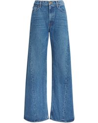 Mother - Snacks! The Lemon Twist Curved Seam Jeans - Lyst