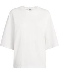 Agolde - Cotton Ellery Corset T-Shirt - Lyst